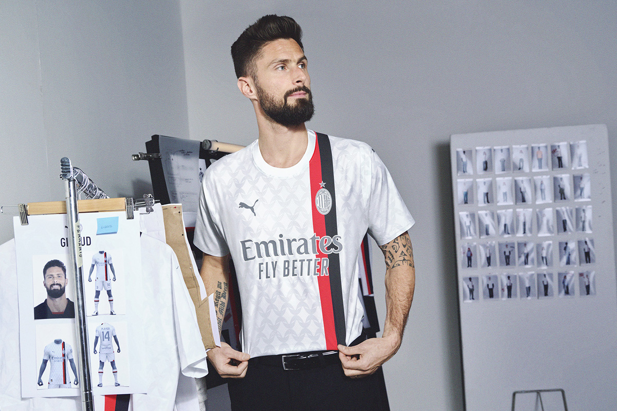 Neues Auswärtstrikot des AC Mailand